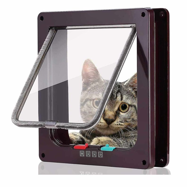 Puerta para mascotas 25 x 23.5 x 5.5 cm-3