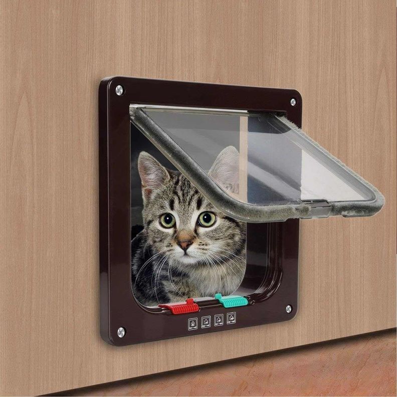 Puerta para mascotas 25 x 23.5 x 5.5 cm-5