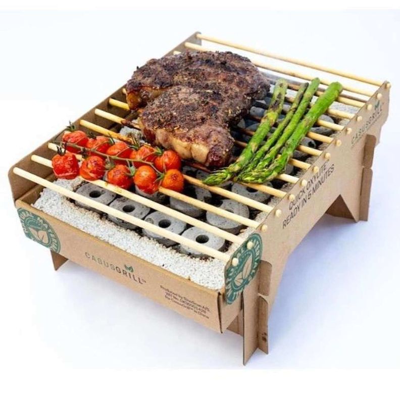 Parrilla ecológica de bambú CasusGrill-0