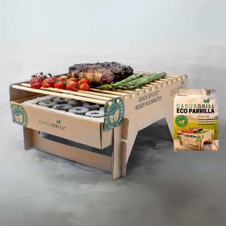 Parrilla ecológica de bambú CasusGrill-5