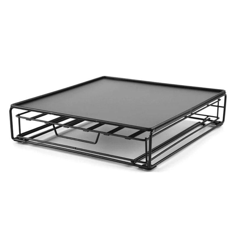 Organizador de 32 cápsulas de café negro-2