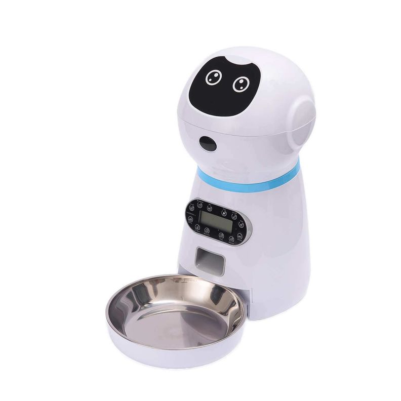 Robot dispensador automático de alimento para perros y gatos-0