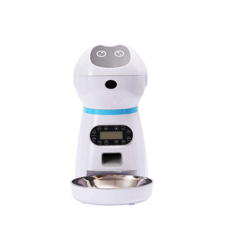 Robot dispensador automático de alimento para perros y gatos-1