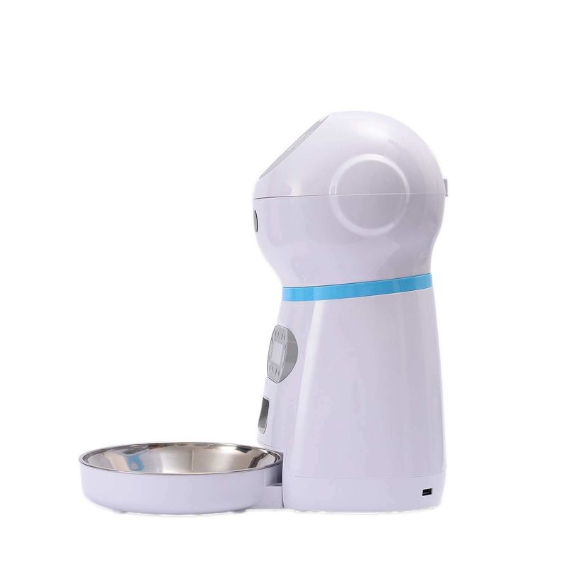 Robot dispensador automático de alimento para perros y gatos-2