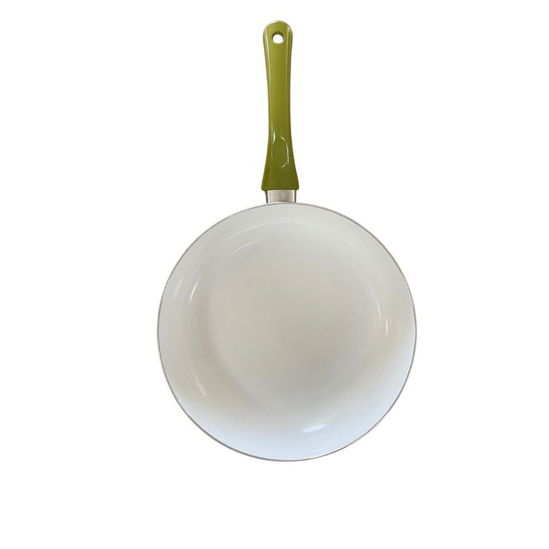 Sartén antiadherente cerámica 28 cm verde Oster-2