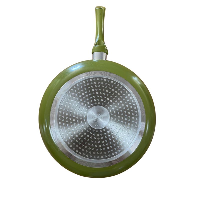 Sartén antiadherente cerámica 28 cm verde Oster-4