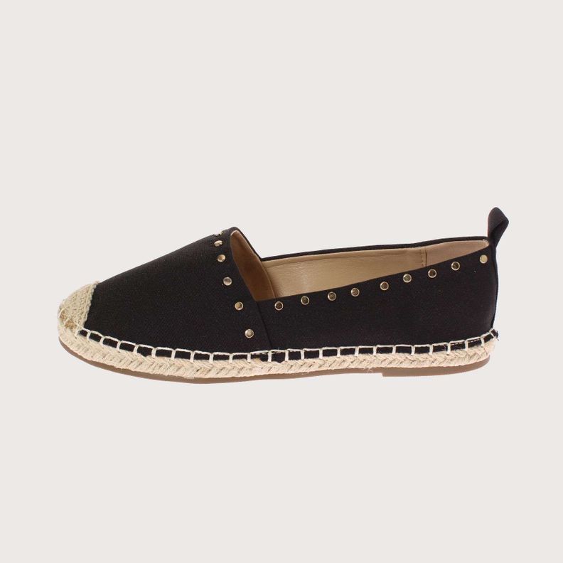 Alpargata Negro Vía Franca Mujer Art: 52212B0364BLACK-1