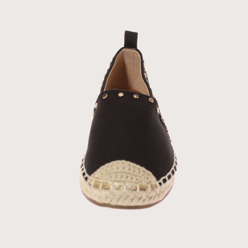 Alpargata Negro Vía Franca Mujer Art: 52212B0364BLACK-2