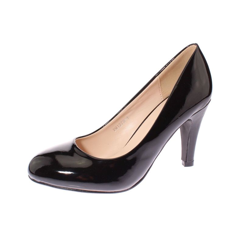 Zapato taco Negro Vía Franca Mujer-0