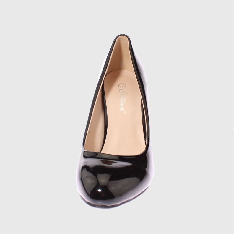 Zapato taco Negro Vía Franca Mujer-2