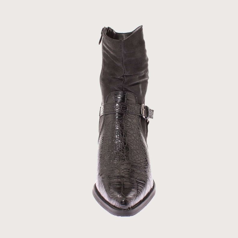 Bota Vaquera Negro Vía Franca Mujer Art: 52108BLACK-2