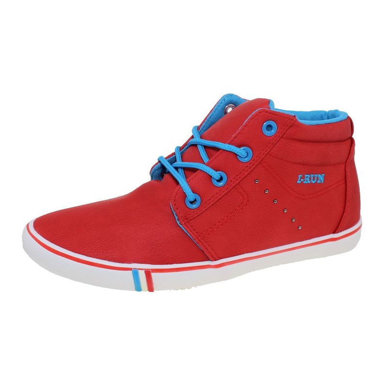Zapatilla Casual Para Mujer Color Rojo-0