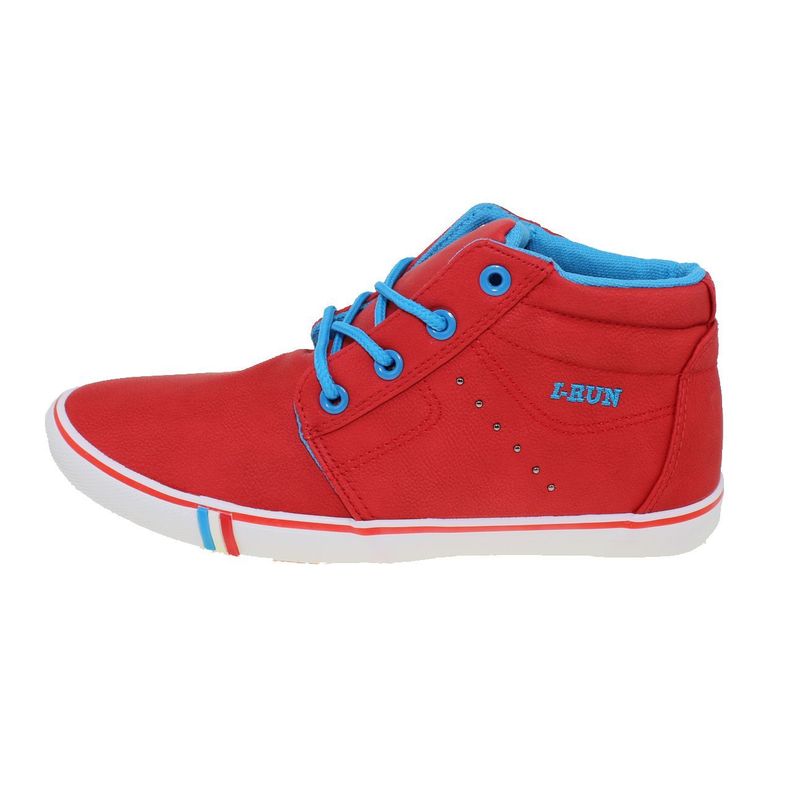 Zapatilla Casual Para Mujer Color Rojo-2