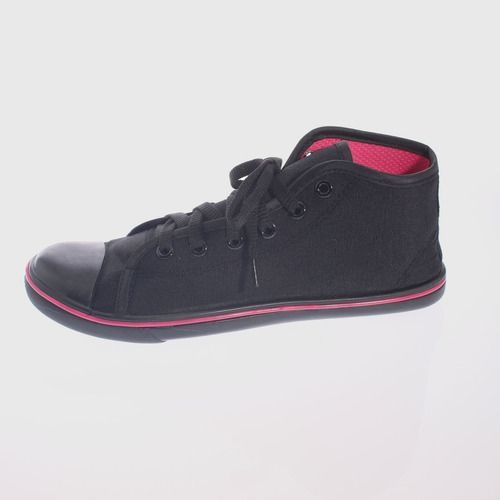 Zapatilla Lona Negro Vía Franca Mujer-3