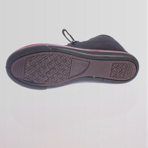 Zapatilla Lona Negro Vía Franca Mujer-4