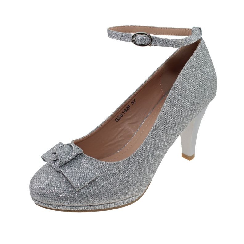 Zapato Plata Via Franca Mujer