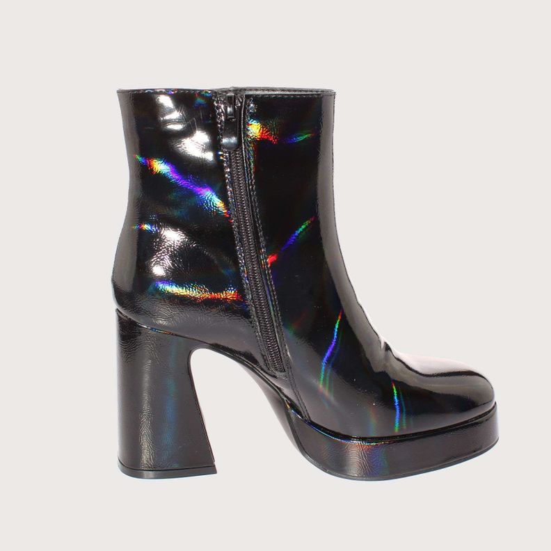 Bota Tacon Negro Vía Franca Mujer Art: 52B308BLACK-3