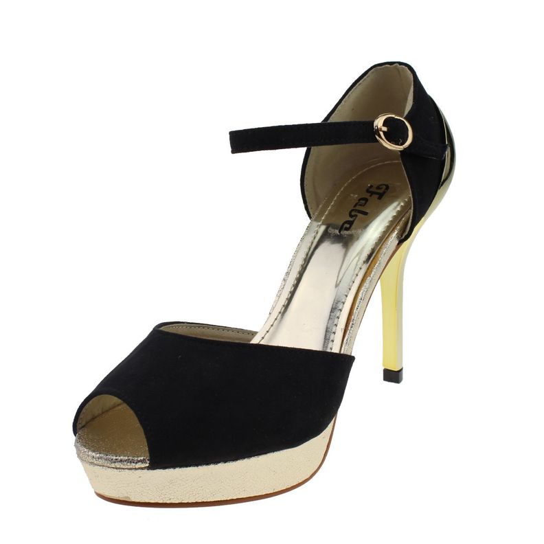 Zapato Vestir Para Mujer Color Negro-0