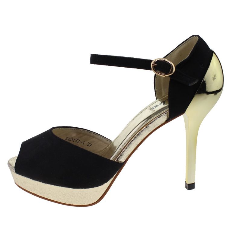Zapato Vestir Para Mujer Color Negro-2