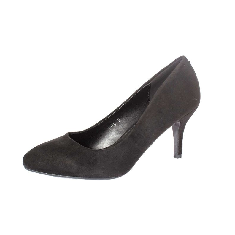 Zapato Negro Vía Franca Mujer-0