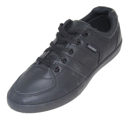 Zapatilla Escolar Para Niño Color Negro-1