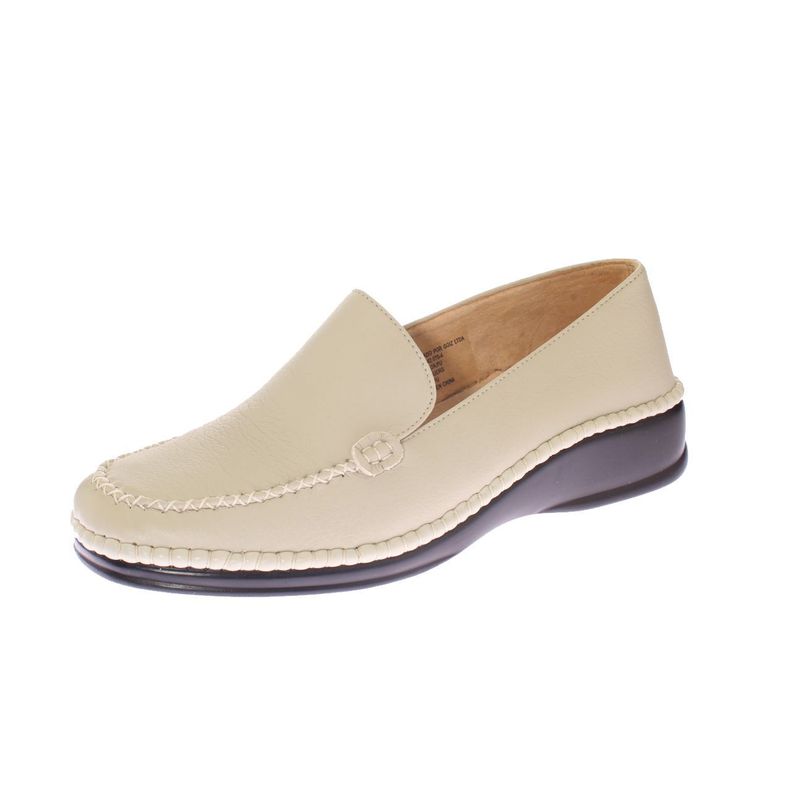 Mocasín Hueso Vía Franca Mujer-0