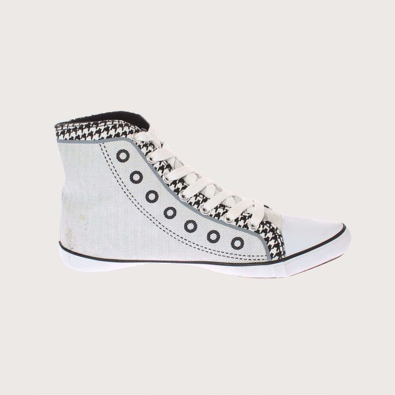Zapatilla Lona Blanco Vía Franca Mujer Art: 5DSCO1063BLANCO-3