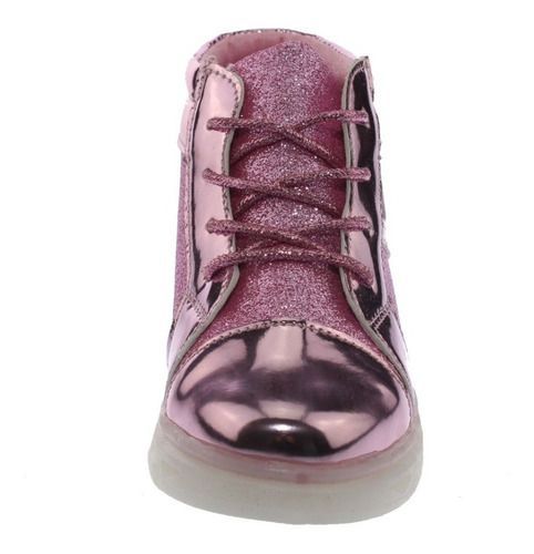 Zapatilla Con Luces Para Niño Color Rosa-1