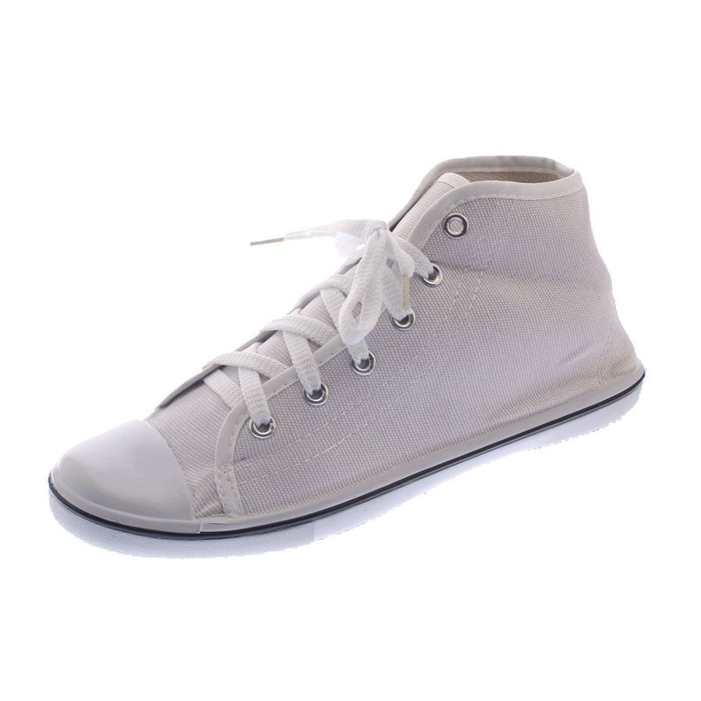 Zapatilla Lona Blanco Vía Franca Mujer Art: 53815WHITE-0