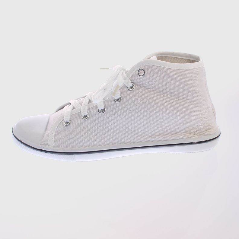 Zapatilla Lona Blanco Vía Franca Mujer Art: 53815WHITE-3