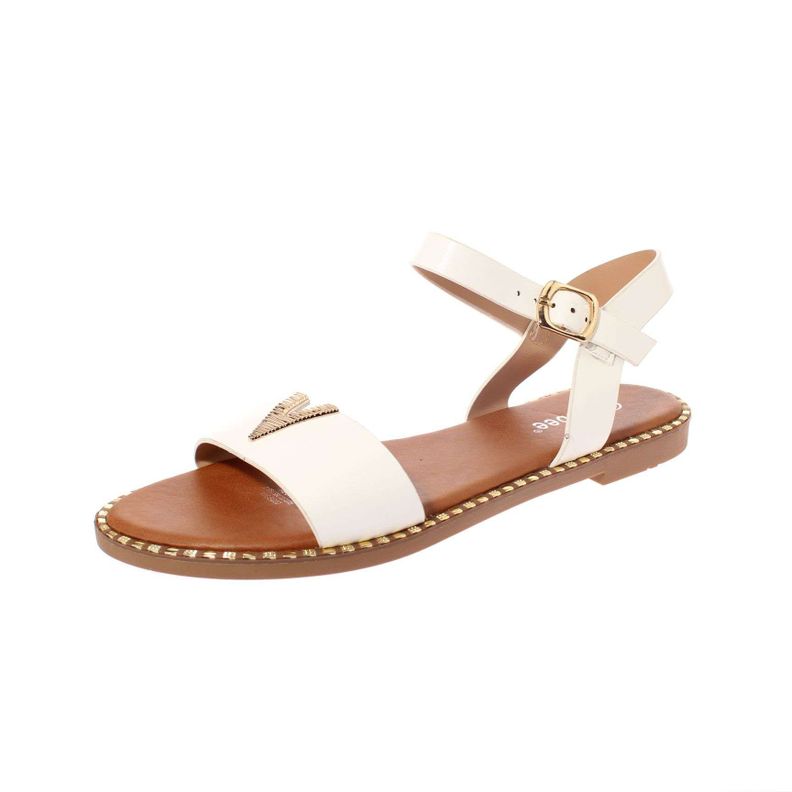 Sandalia Blanco Vía Franca Mujer Art: 5KD79WHITE-0
