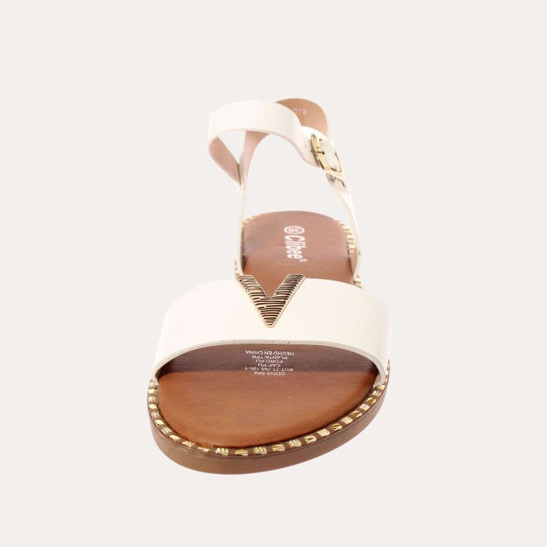 Sandalia Blanco Vía Franca Mujer Art: 5KD79WHITE-2