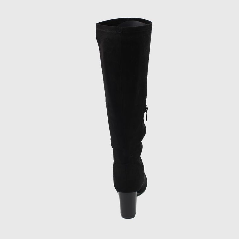 Bota Tacón Negro Vía Franca Mujer-6