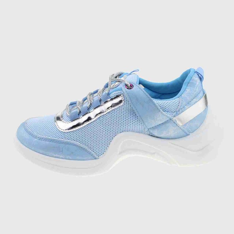 Zapatilla Azul Vía Franca Mujer-1