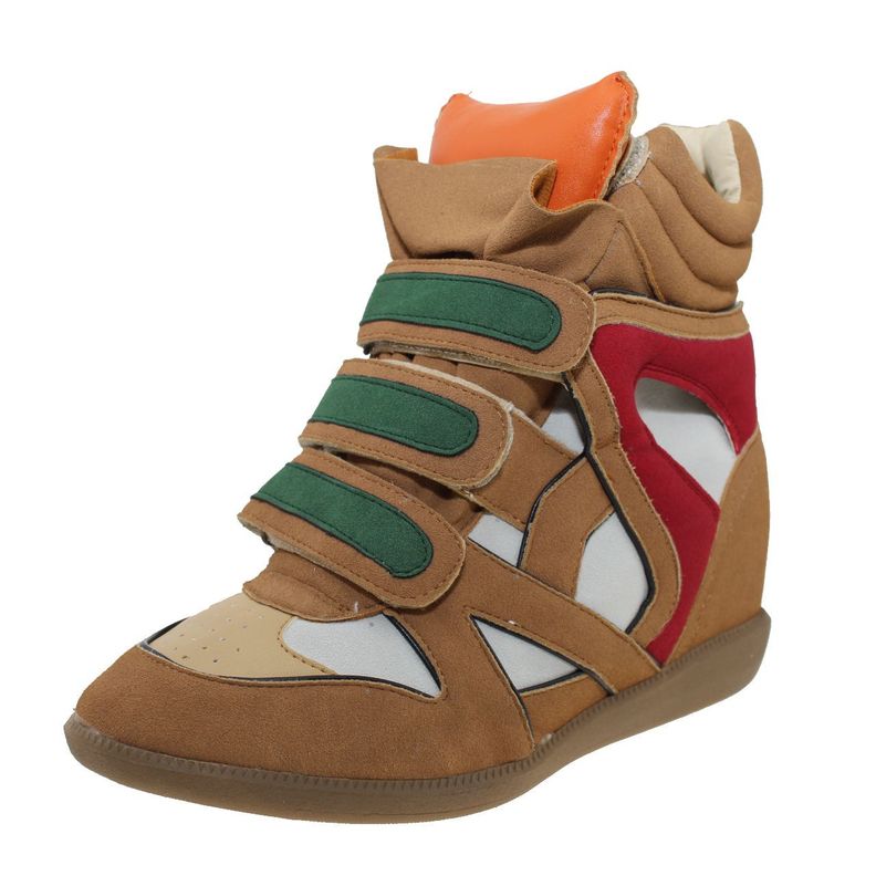 Zapatilla Caña Camel Vía Franca Mujer-0