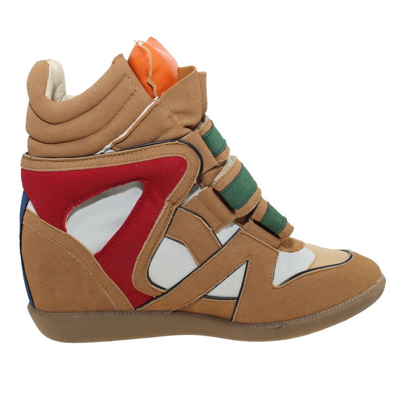 Zapatilla Caña Camel Vía Franca Mujer-1