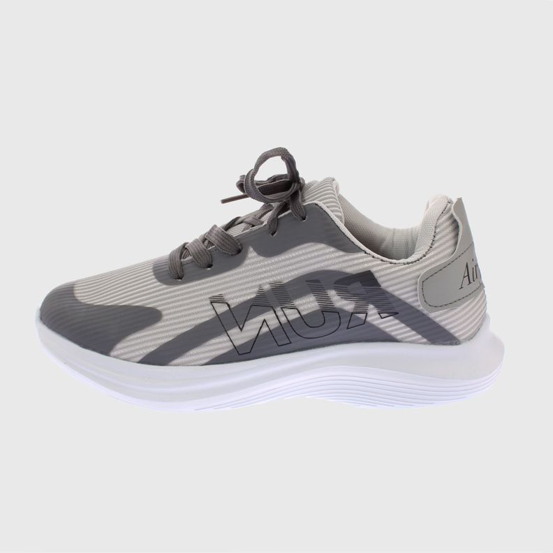 Zapatilla Gris/Blanco Vía Franca Hombre-1