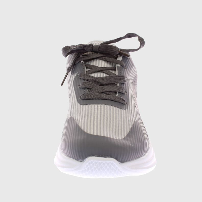 Zapatilla Gris/Blanco Vía Franca Hombre-2