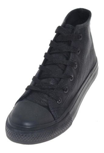 Zapato Escolar Para Niño Color Negro-0