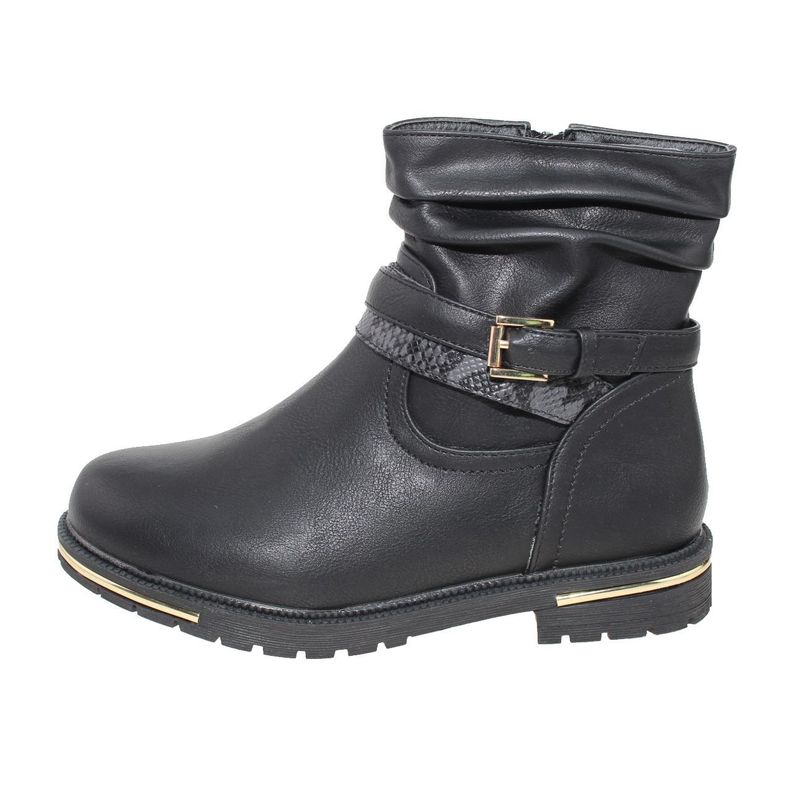 Bota Negro Vía Franca Niña-2