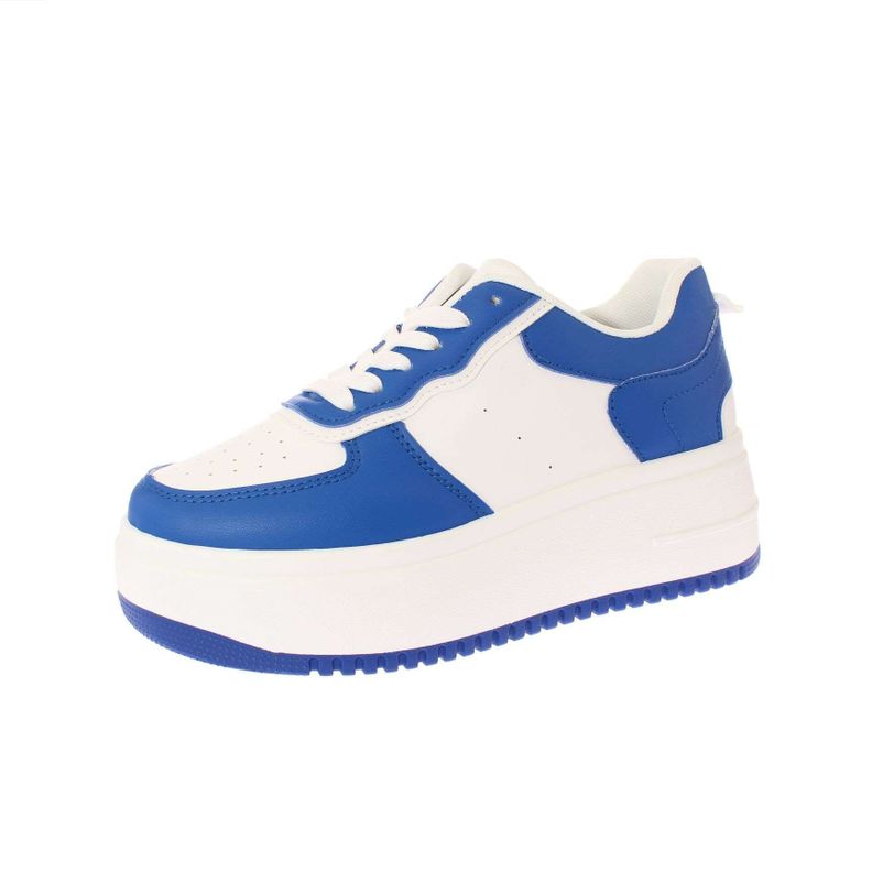 Zapatilla Plataforma Azul Vía Franca Mujer Art: 5S209B0055ROYALBLUE-0