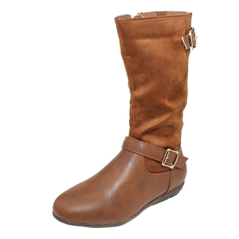 Bota Niña Camel Vía Franca Niña-0