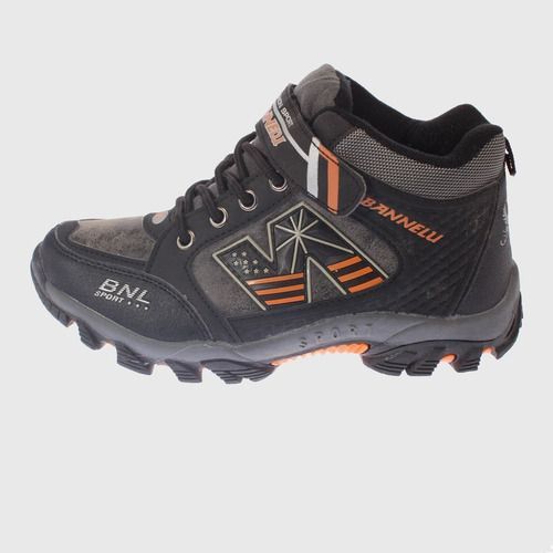 Zapatilla Outdoor Gris Naranjo Vía Franca Niño-1