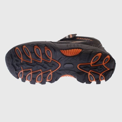 Zapatilla Outdoor Gris Naranjo Vía Franca Niño-4