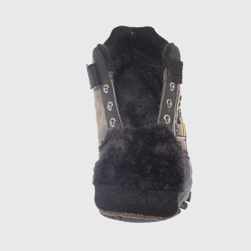 Zapatilla Outdoor Gris Naranjo Vía Franca Niño-5
