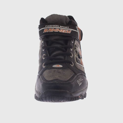 Zapatilla Outdoor Gris Naranjo Vía Franca Niño-2