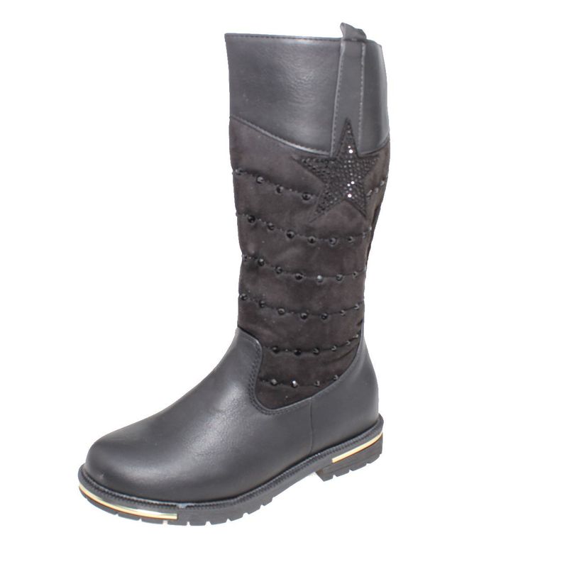 Bota Niña Negro Vía Franca Niña-0