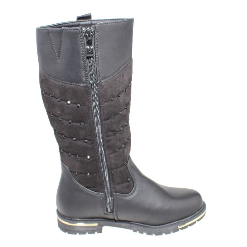 Bota Niña Negro Vía Franca Niña-1