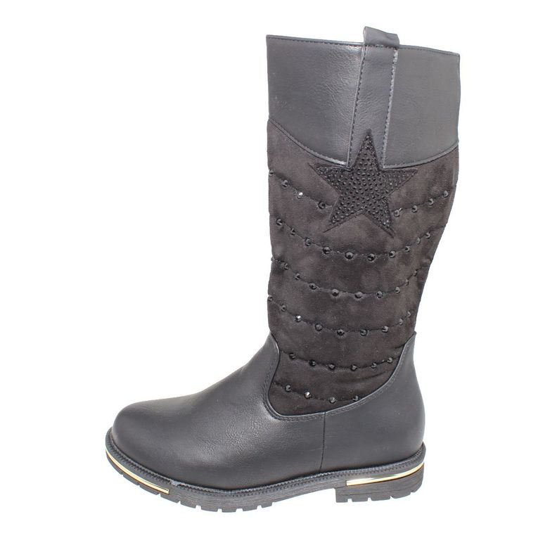 Bota Niña Negro Vía Franca Niña-2