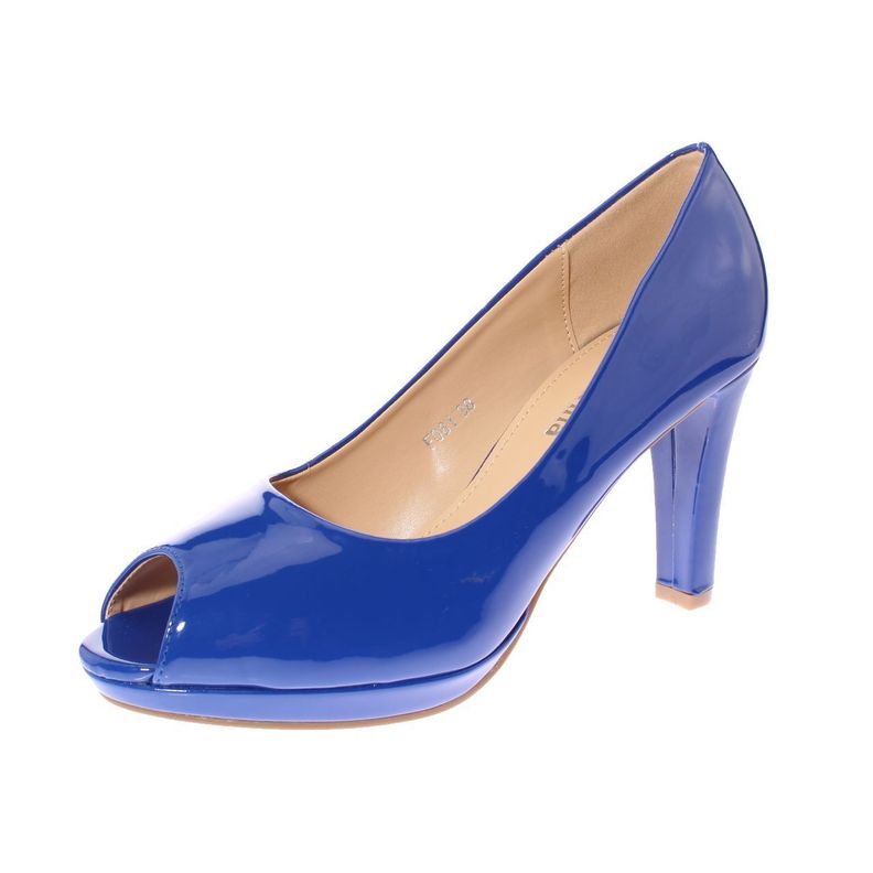 Zapato Fiesta Azul Vía Franca Mujer-0